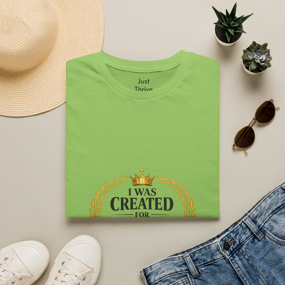 I Was Created For Your Glory T-Shirt — Inspirational Christian Faith Tee