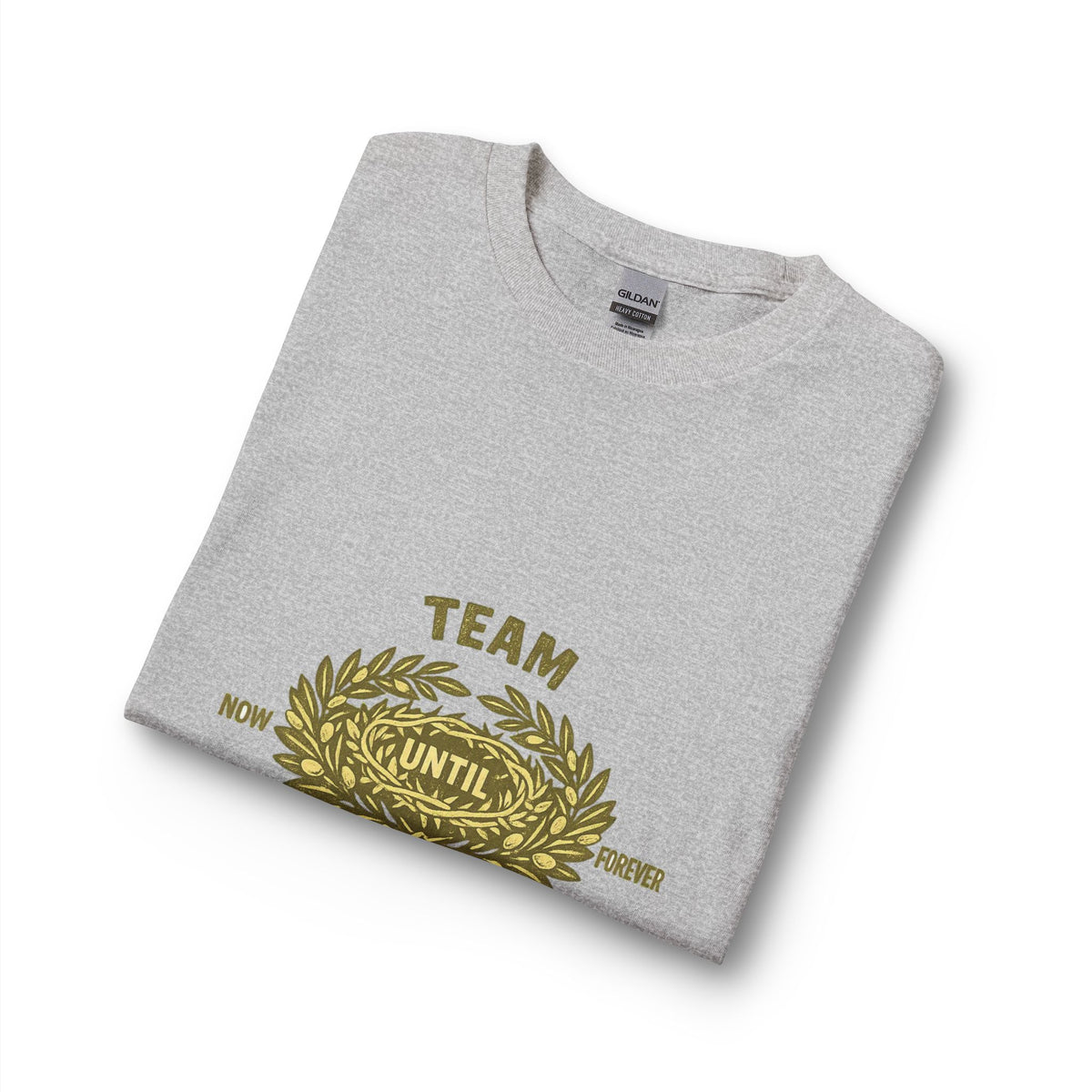 Team Jesus Long Sleeve Shirt — Now Until Forever Christian Tee