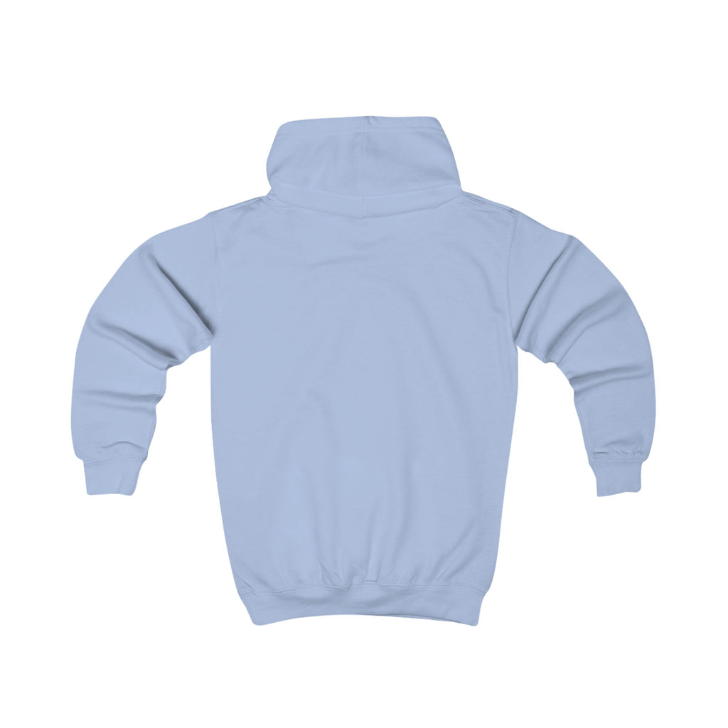 Kids Hoodie - "God is Doing a Great Work" Colorful Faith Pullover