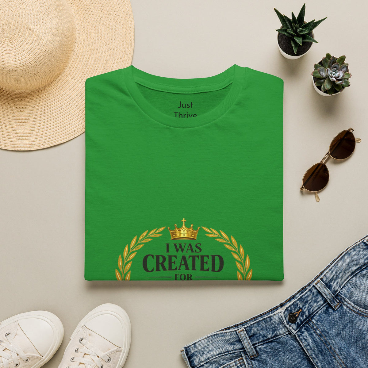 I Was Created For Your Glory T-Shirt — Inspirational Christian Faith Tee