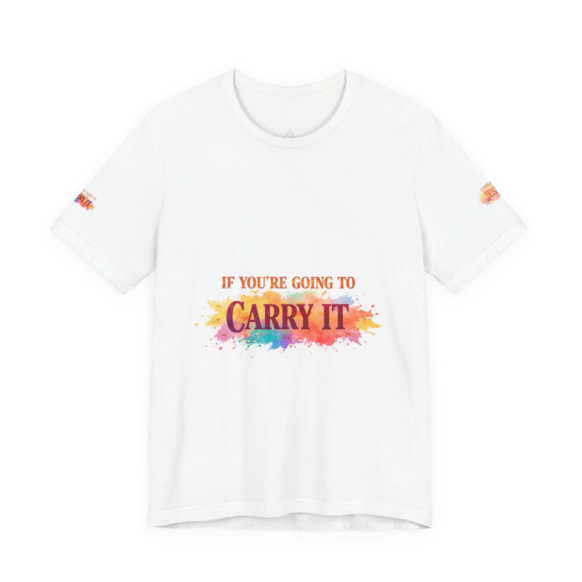 Carry It to Jesus Tee — Christian Faith Inspirational T‑Shirt
