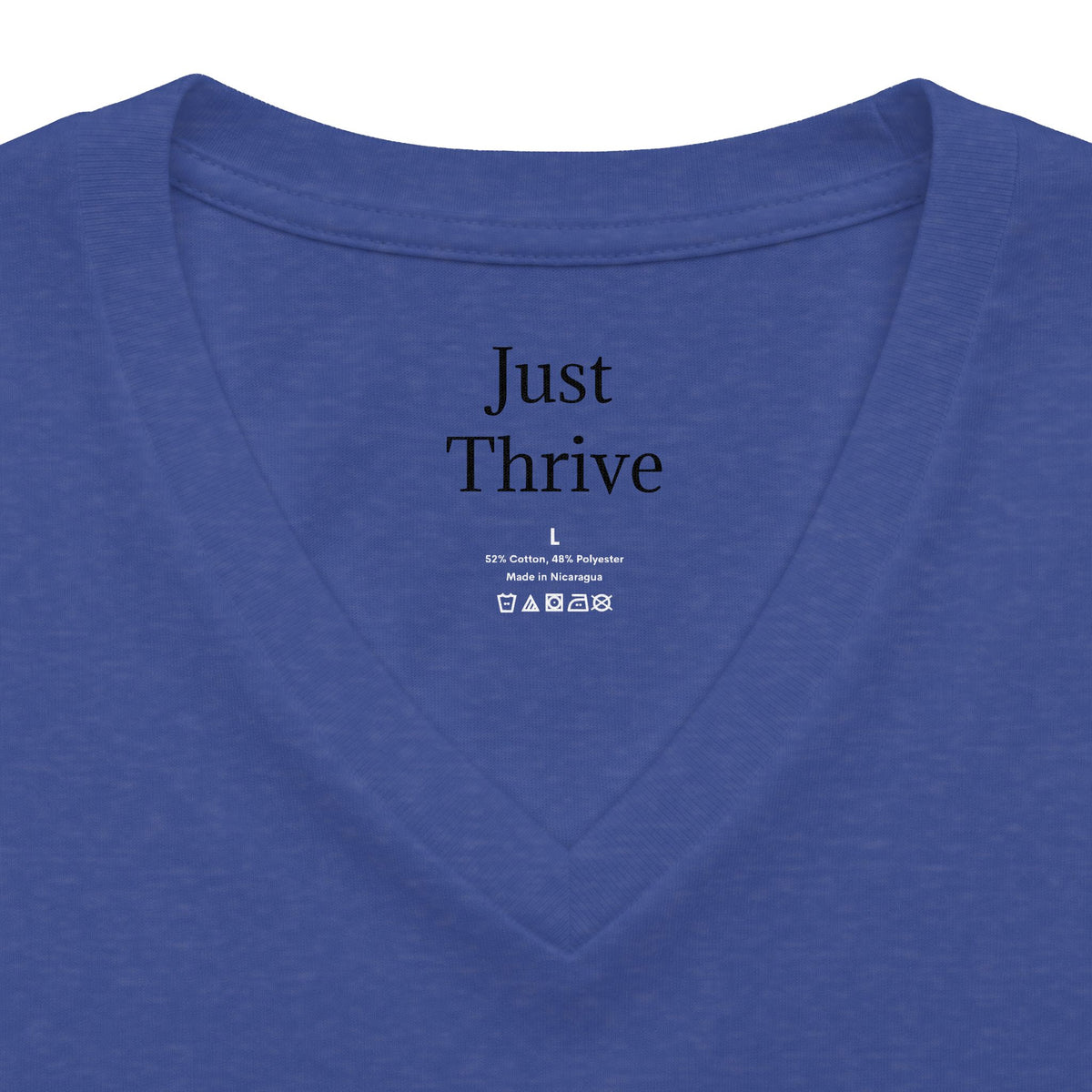 May your tears turn to smiles - Inspirational Quote V-Neck Tee