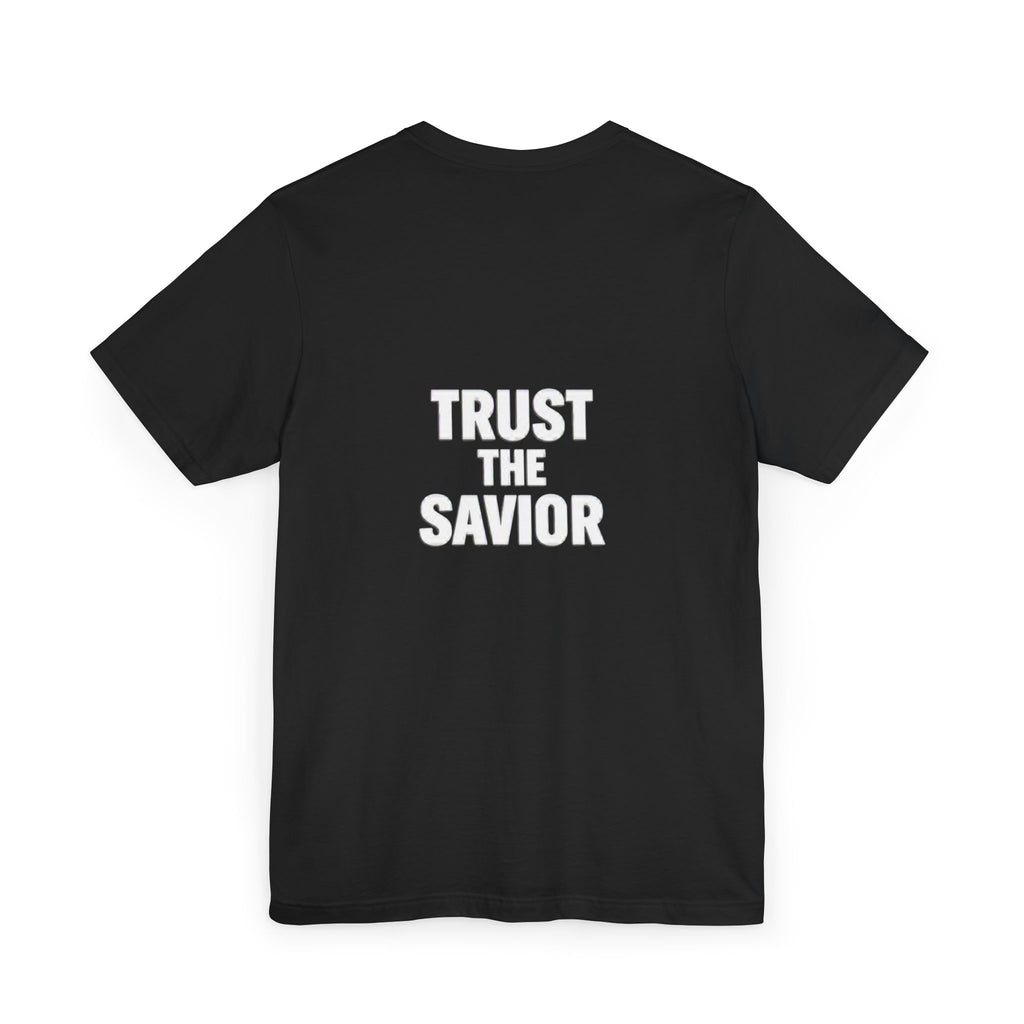 Christian T-Shirt — "Don't Settle for Safe" Trust the Savior Faith Tee