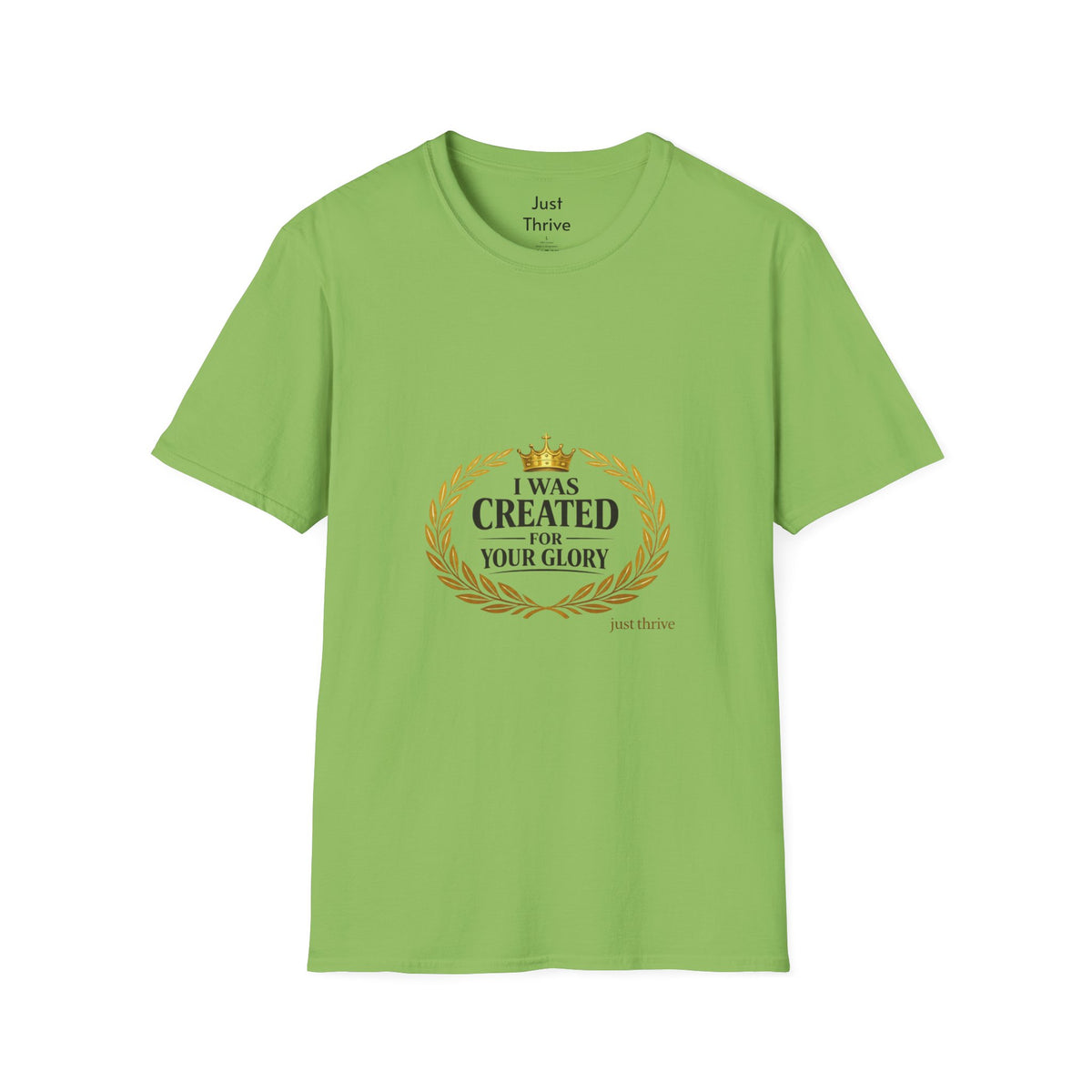 I Was Created For Your Glory T-Shirt — Inspirational Christian Faith Tee