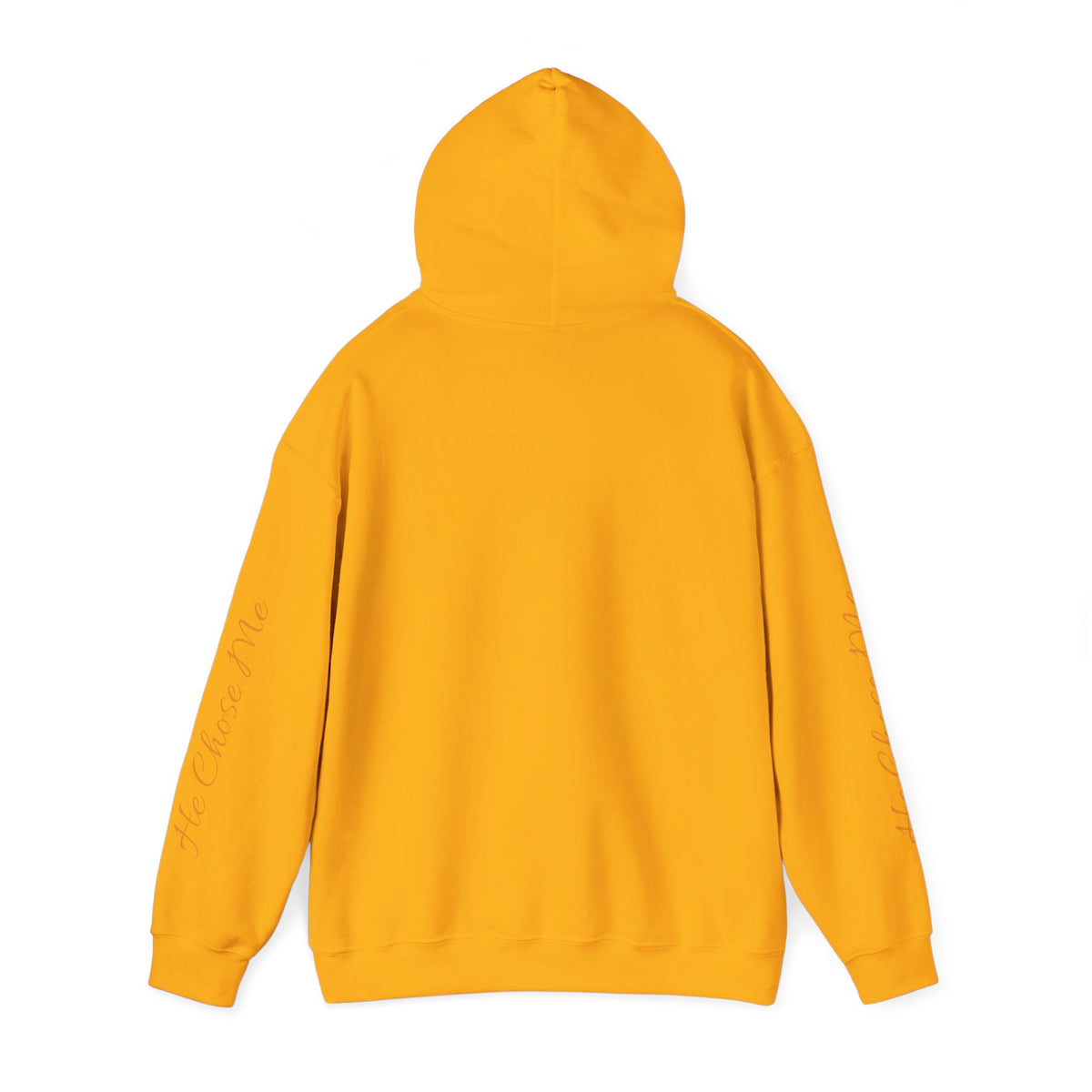 Christian Hoodie — "God chose right when He chose me" Script Design
