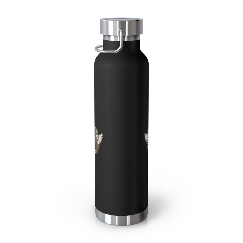 Vintage Crest 22oz Copper Vacuum Insulated Bottle – Keep Your Heart Pure