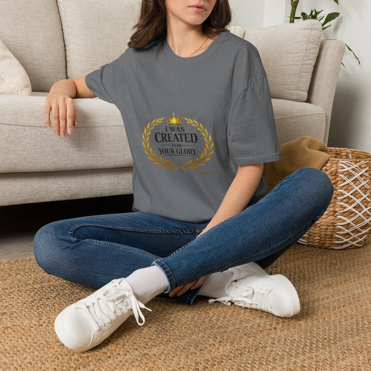 I Was Created For Your Glory T-Shirt — Inspirational Christian Faith Tee