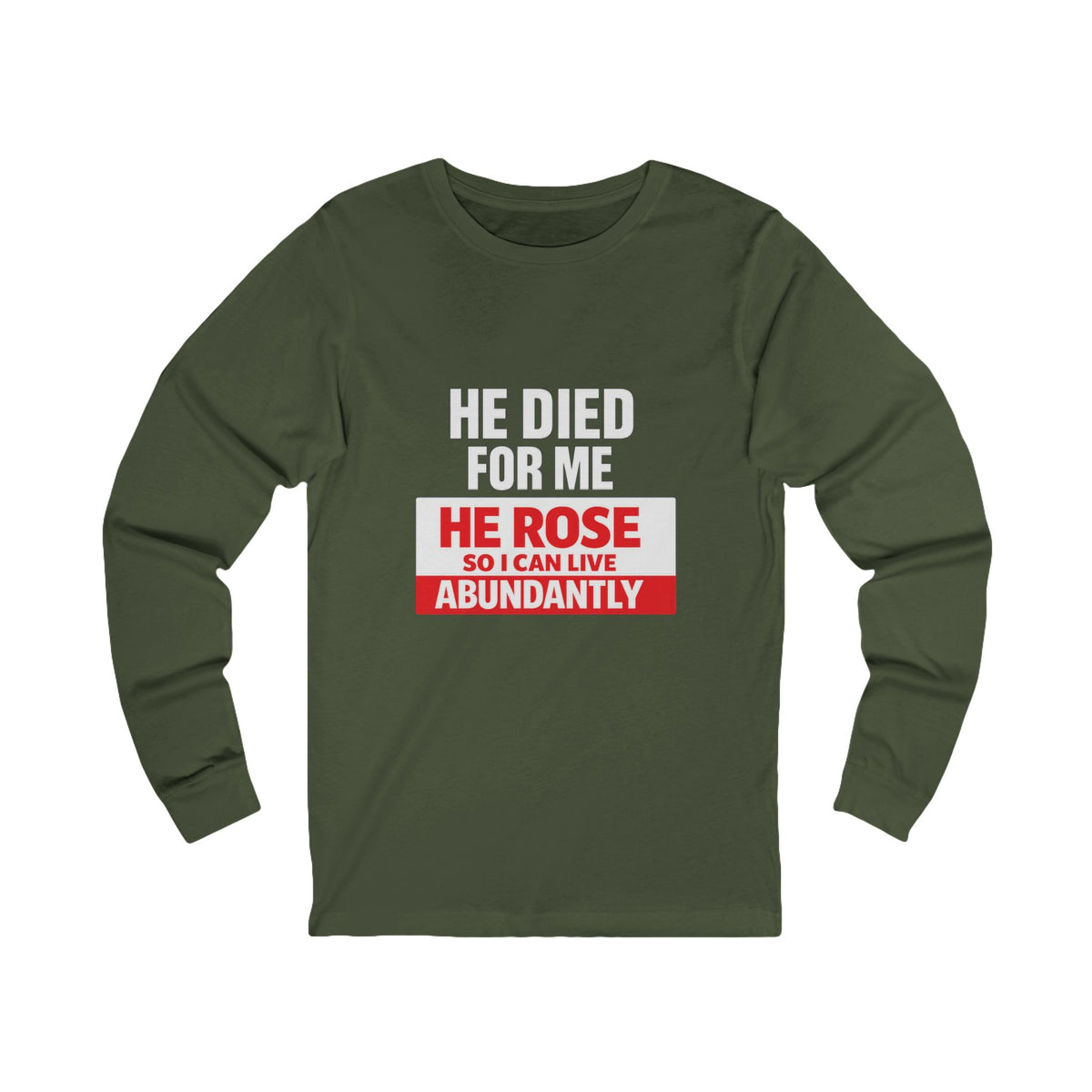 Unisex Jersey Long Sleeve Tee