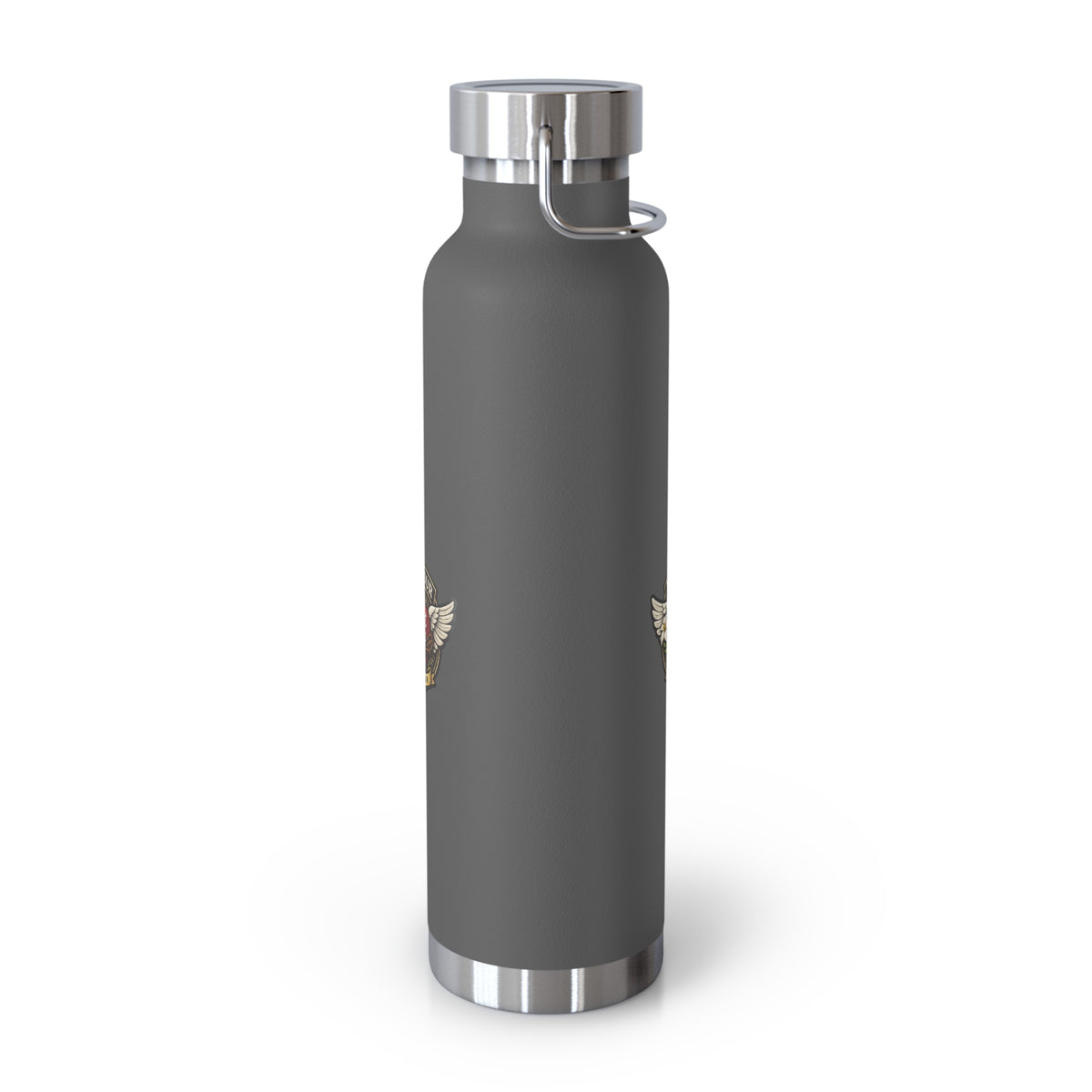 Vintage Crest 22oz Copper Vacuum Insulated Bottle – Keep Your Heart Pure