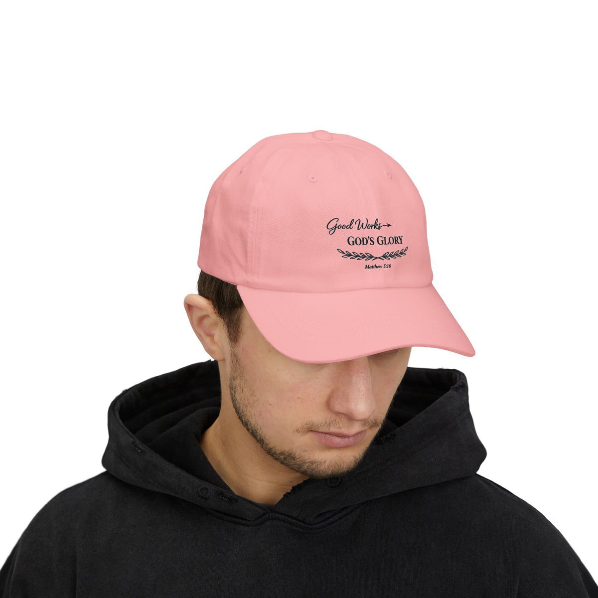 God’s Glory Cap — "Good Works" Embroidered Christian Baseball Hat