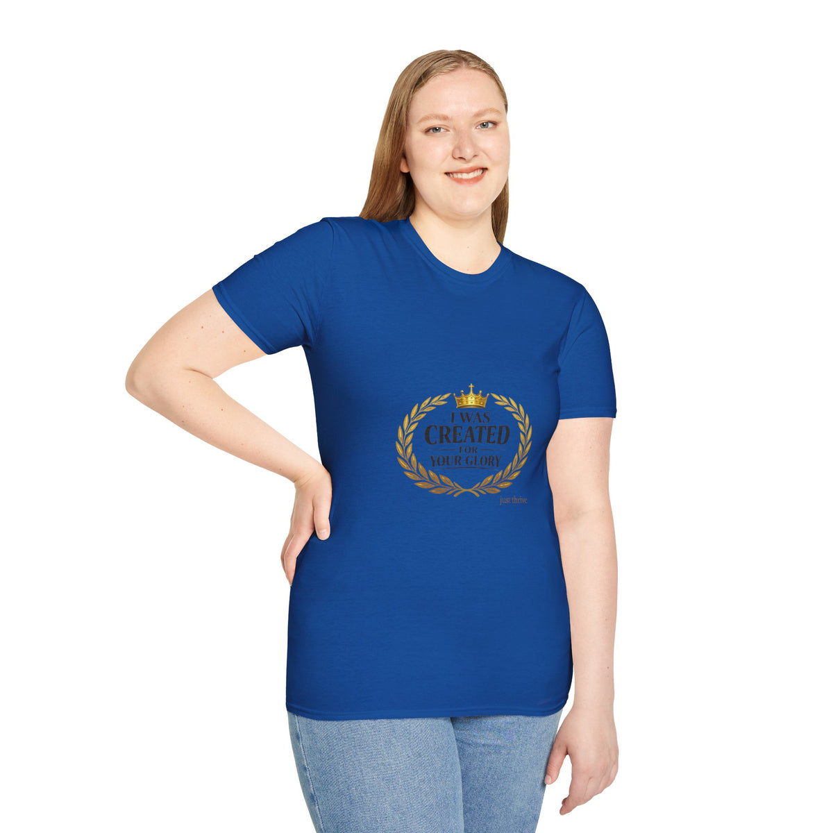 I Was Created For Your Glory T-Shirt — Inspirational Christian Faith Tee