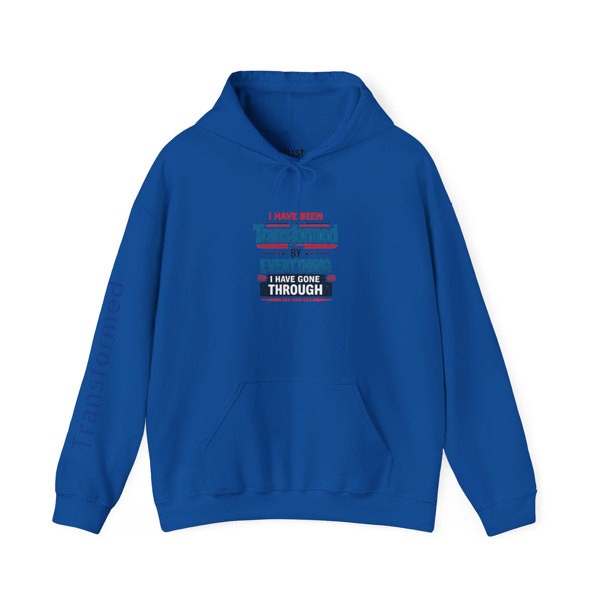 Transformed By God Hoodie — Christian Faith Inspirational Pullover