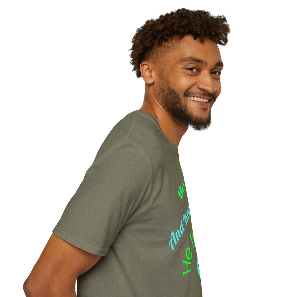Be Still And Know He Is God T-Shirt — Inspirational Christian Faith Tee