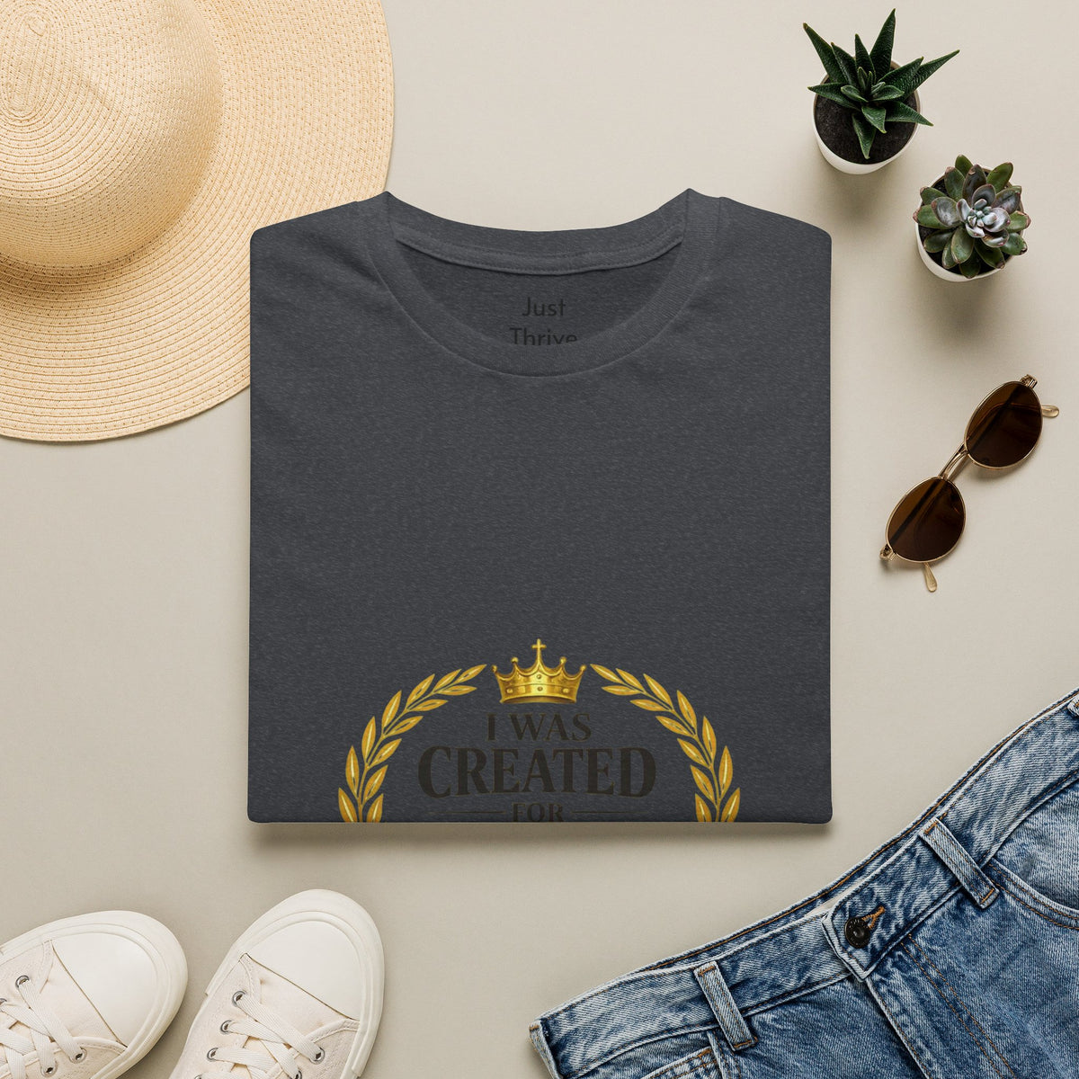 I Was Created For Your Glory T-Shirt — Inspirational Christian Faith Tee