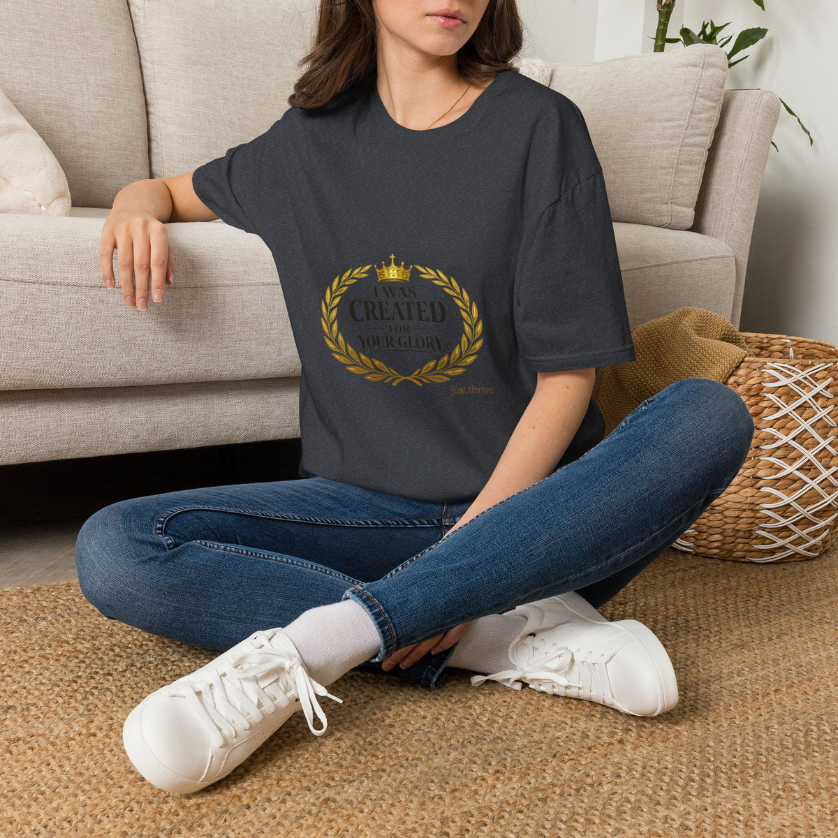 I Was Created For Your Glory T-Shirt — Inspirational Christian Faith Tee