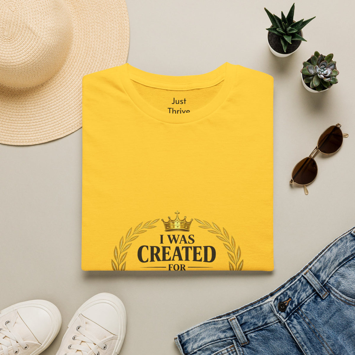 I Was Created For Your Glory T-Shirt — Inspirational Christian Faith Tee