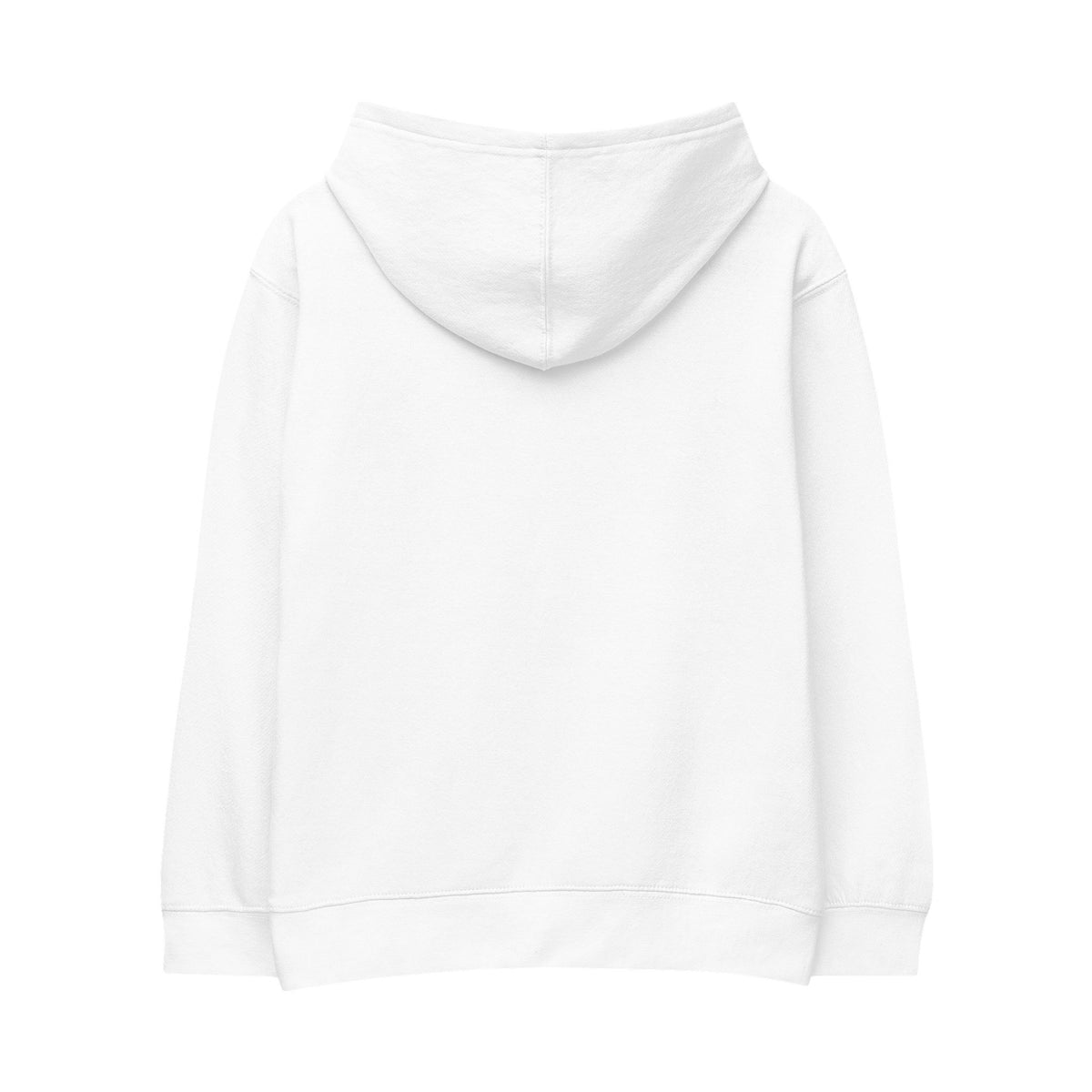 Kids Hoodie — 'Love Peace Joy' Embroidered Heart Sweatshirt