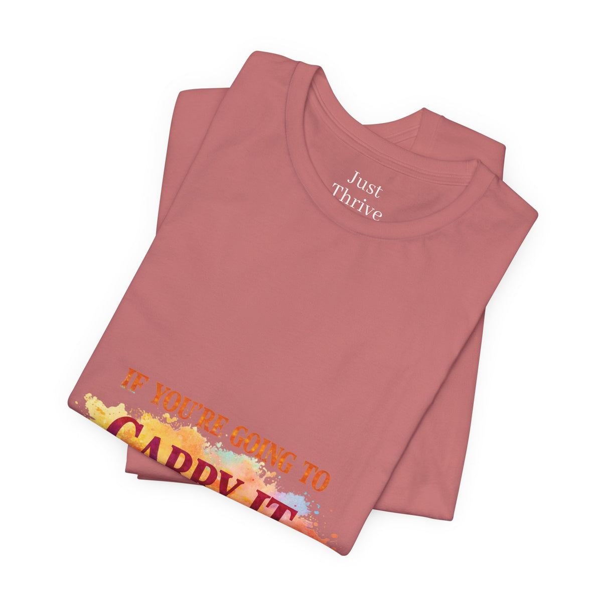 Carry It to Jesus Tee — Christian Faith Inspirational T‑Shirt
