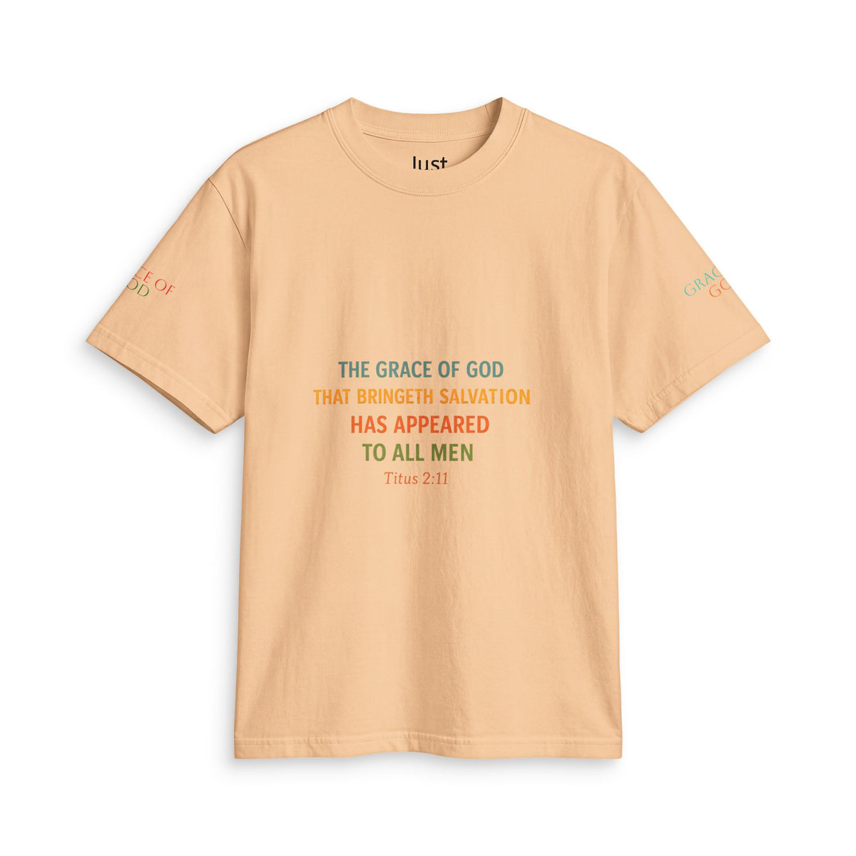 Christian Verse T-Shirt — Titus 2:11 Inspiring Faith Tee