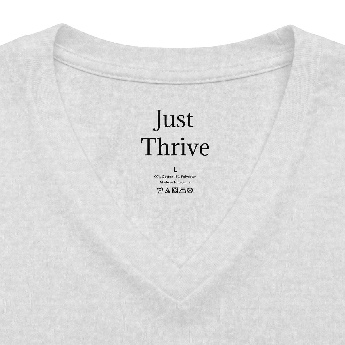 May your tears turn to smiles - Inspirational Quote V-Neck Tee