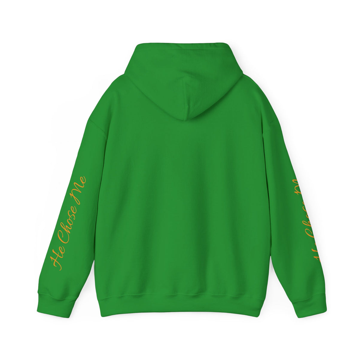 Christian Hoodie — "God chose right when He chose me" Script Design