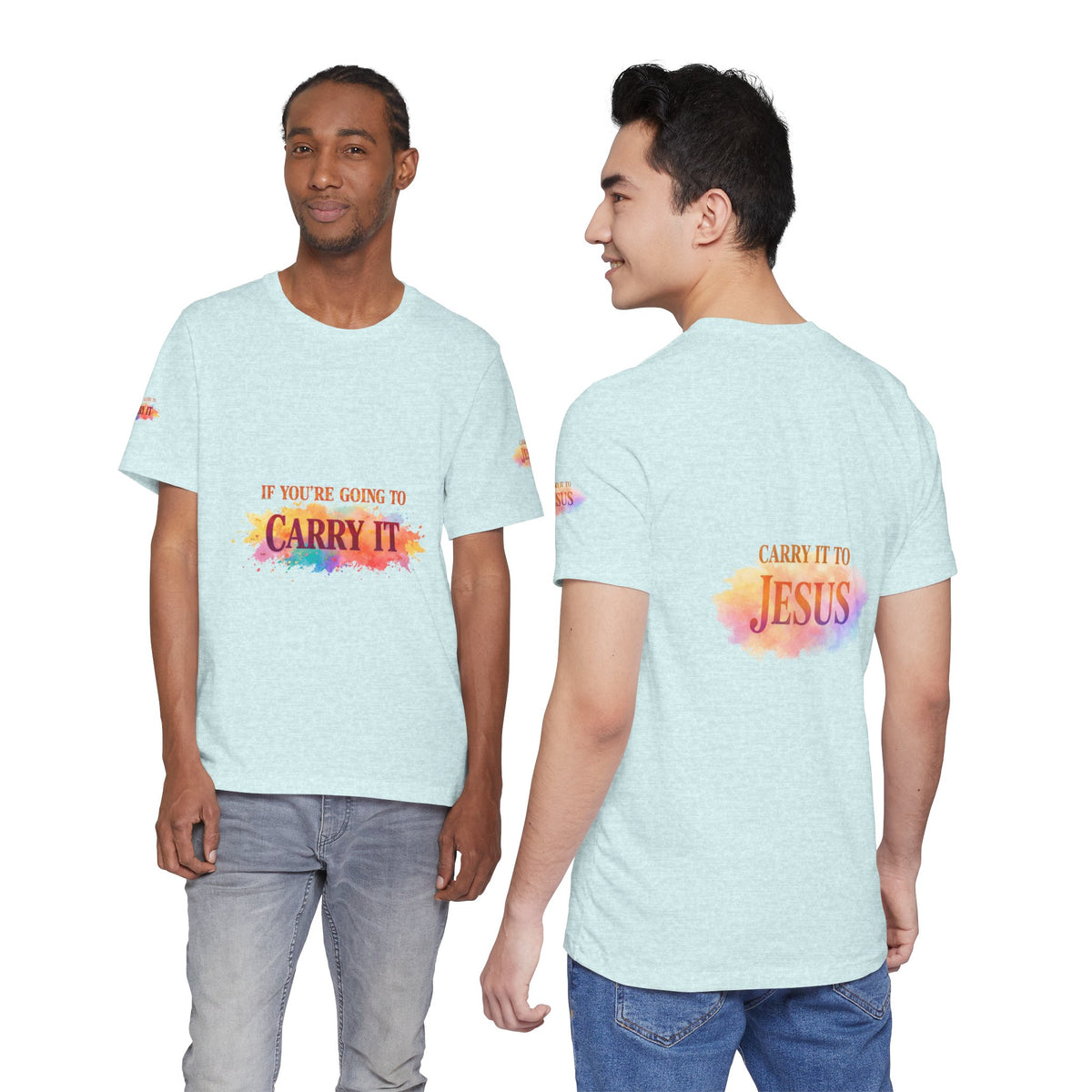 Carry It to Jesus Tee — Christian Faith Inspirational T‑Shirt