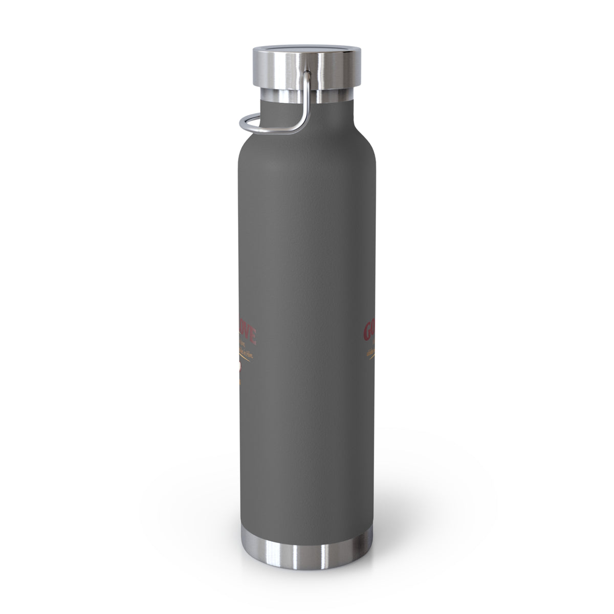 God Is Love 22oz Vacuum Insulated Bottle — Christian Faith Water Bottle