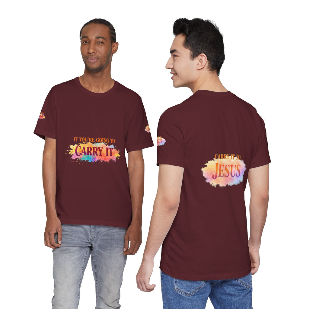 Carry It to Jesus Tee — Christian Faith Inspirational T‑Shirt