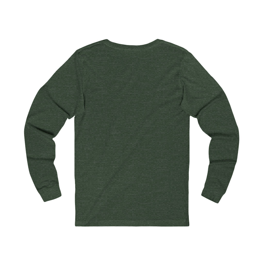 Christian Long Sleeve Tee – "He Died For Me, He Rose So I Can Live Abundantly"