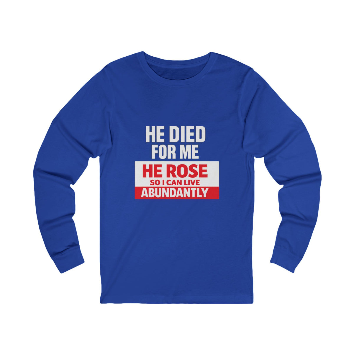 Unisex Jersey Long Sleeve Tee