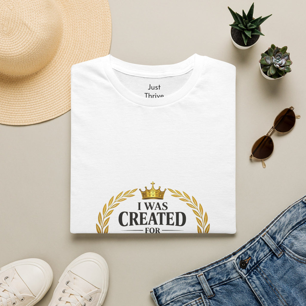 I Was Created For Your Glory T-Shirt — Inspirational Christian Faith Tee