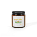 Scented Soy Candle (Multi-Size, Amber Jar)