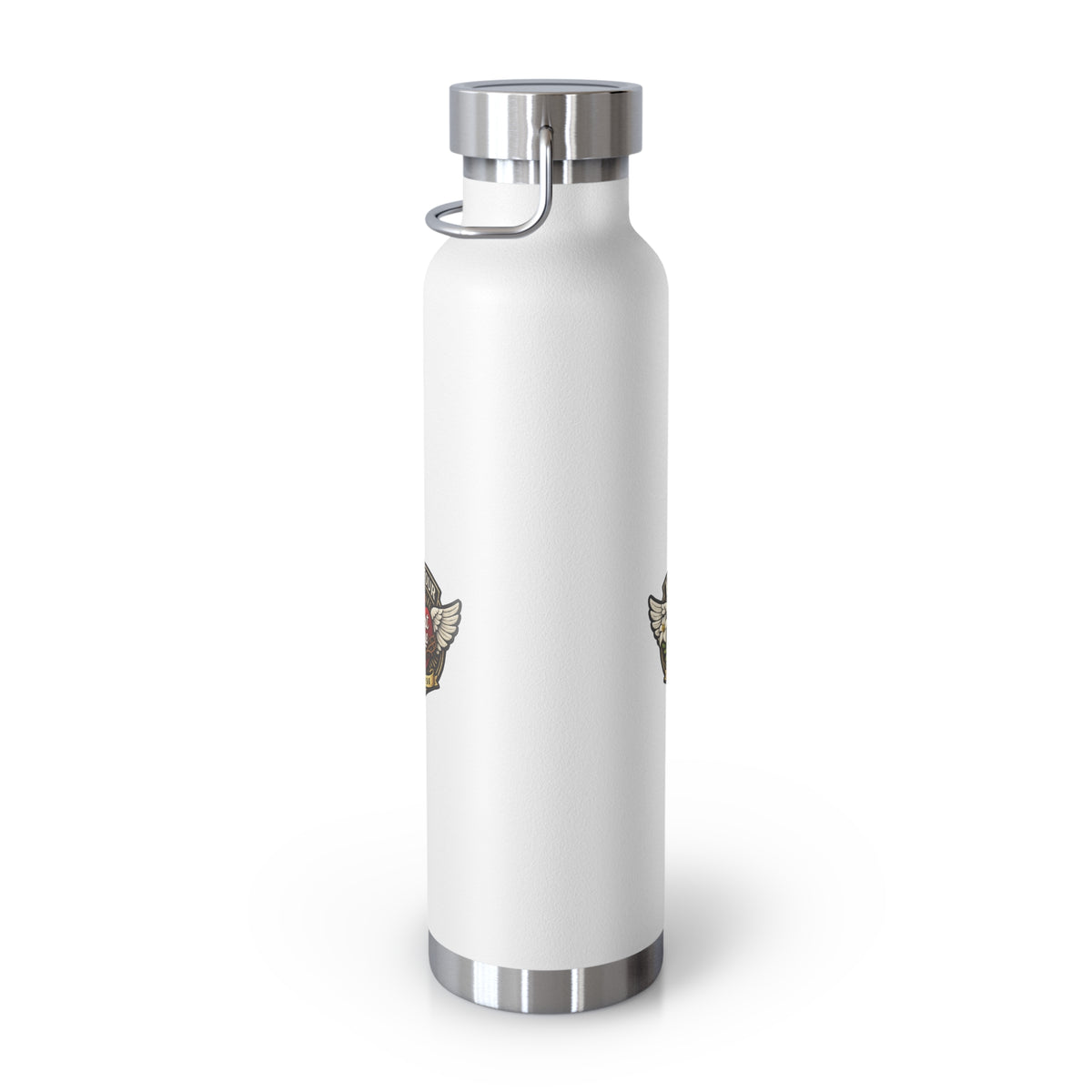 Vintage Crest 22oz Copper Vacuum Insulated Bottle – Keep Your Heart Pure