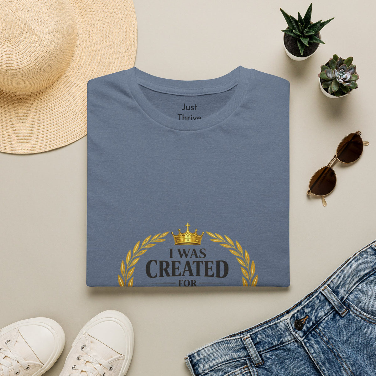 I Was Created For Your Glory T-Shirt — Inspirational Christian Faith Tee