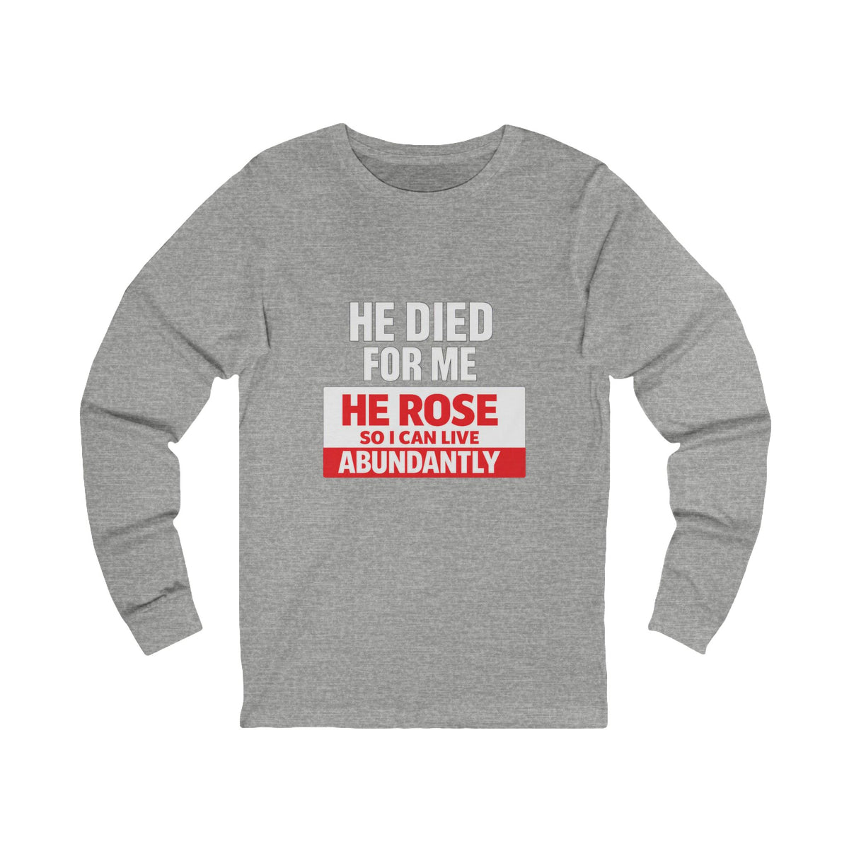 Unisex Jersey Long Sleeve Tee