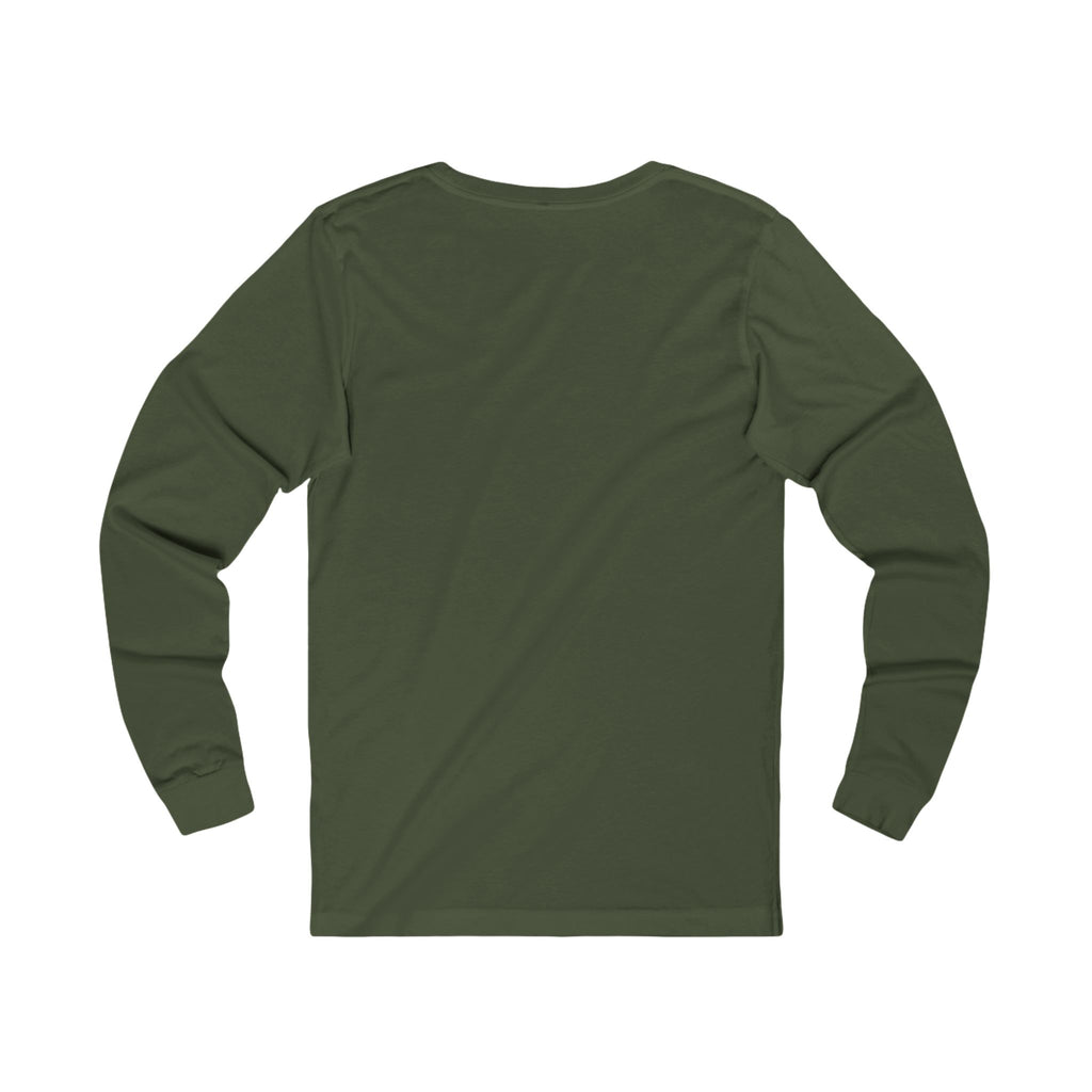 Christian Long Sleeve Tee – "He Died For Me, He Rose So I Can Live Abundantly"