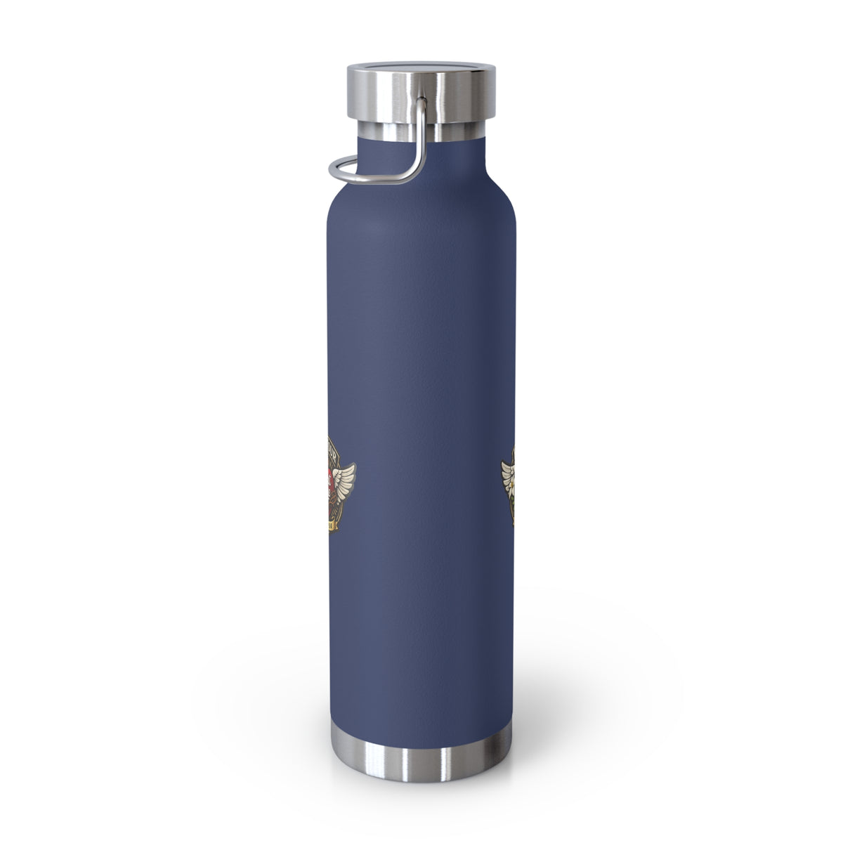Vintage Crest 22oz Copper Vacuum Insulated Bottle – Keep Your Heart Pure