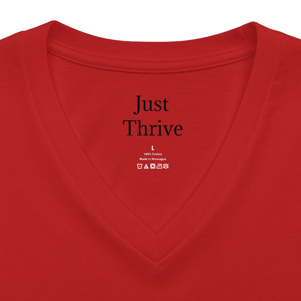 May your tears turn to smiles - Inspirational Quote V-Neck Tee