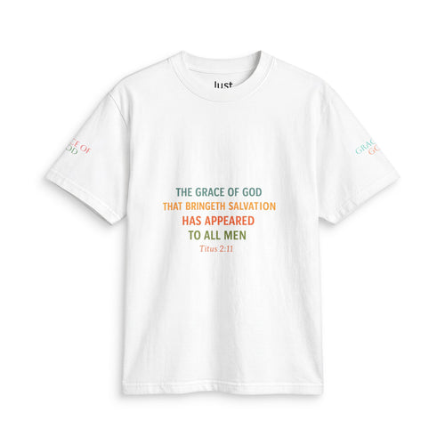 Christian Verse T-Shirt — Titus 2:11 Inspiring Faith Tee