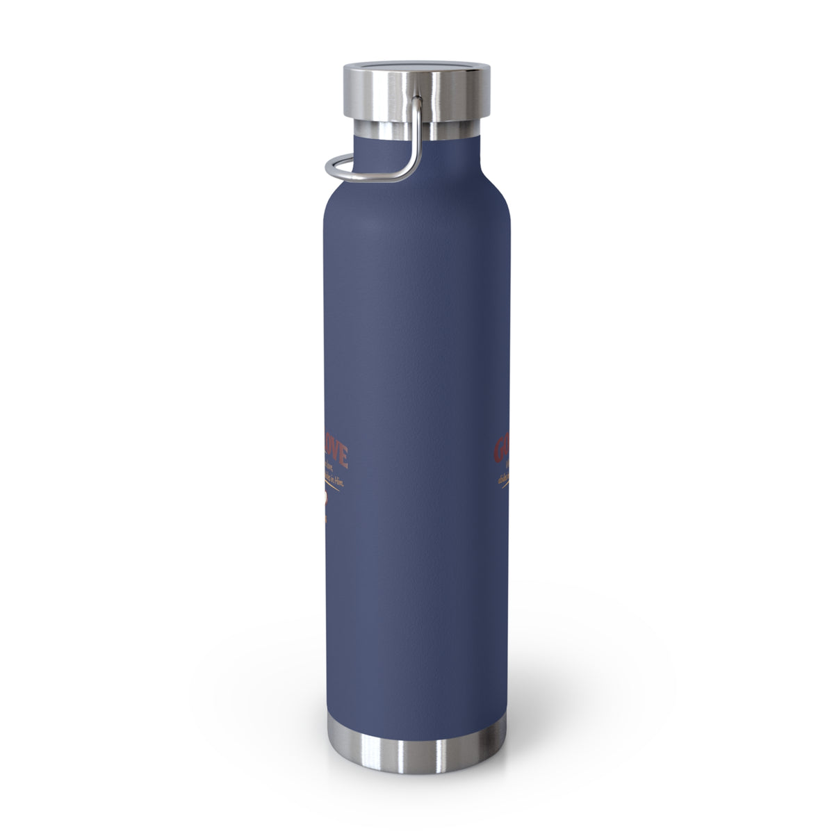 God Is Love 22oz Vacuum Insulated Bottle — Christian Faith Water Bottle