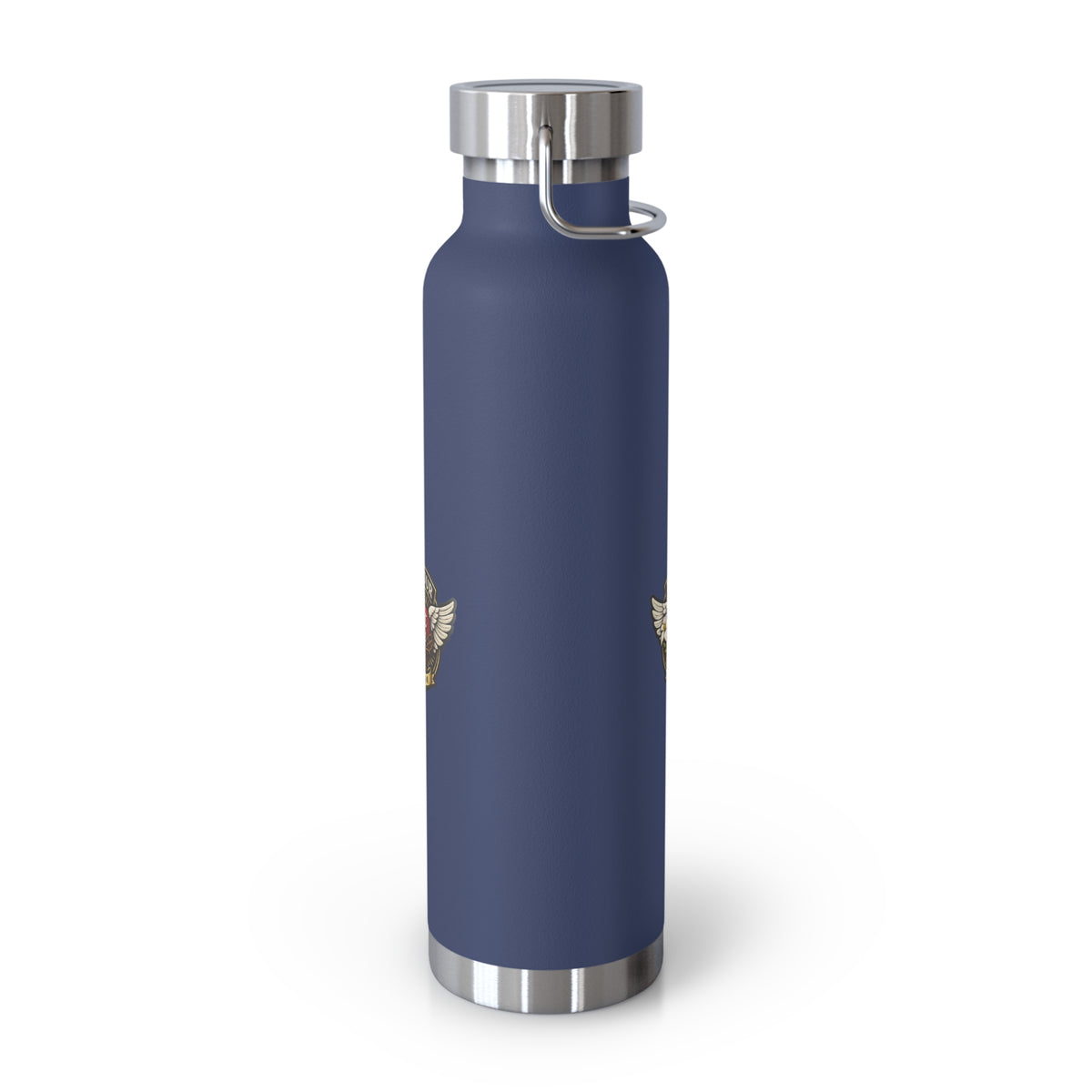 Vintage Crest 22oz Copper Vacuum Insulated Bottle – Keep Your Heart Pure