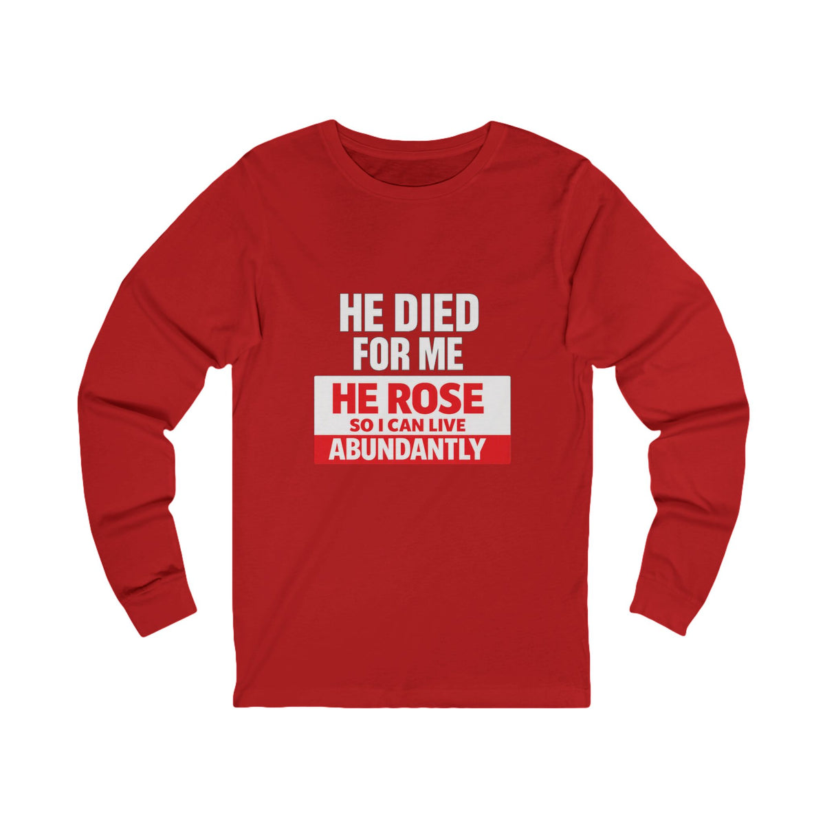 Unisex Jersey Long Sleeve Tee
