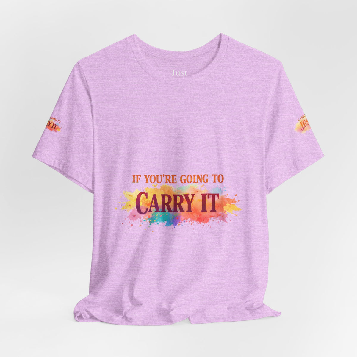 Carry It to Jesus Tee — Christian Faith Inspirational T‑Shirt