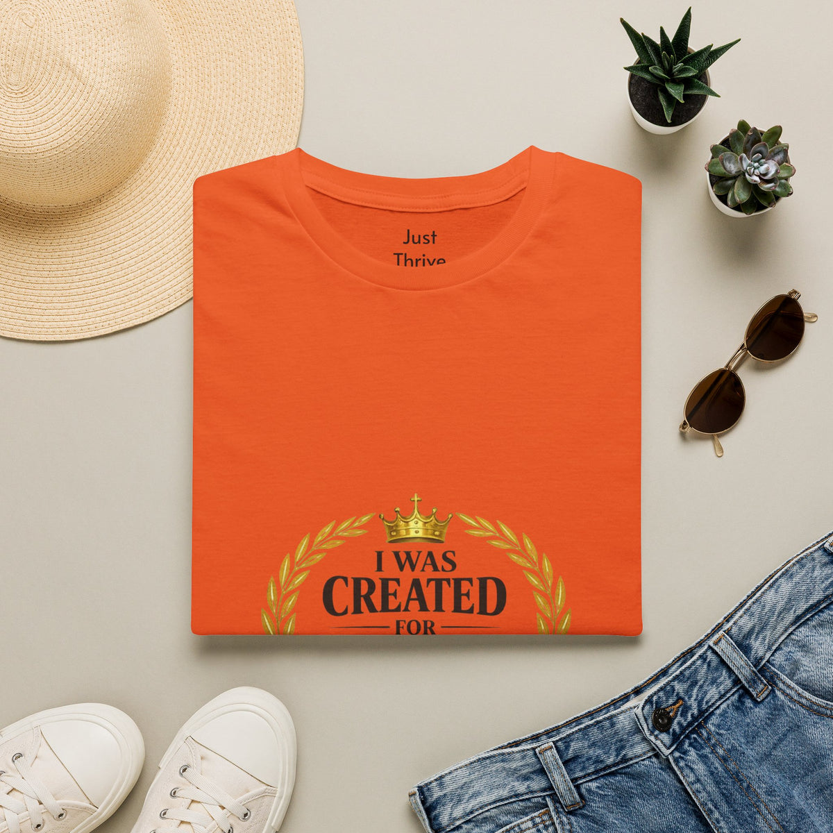 I Was Created For Your Glory T-Shirt — Inspirational Christian Faith Tee