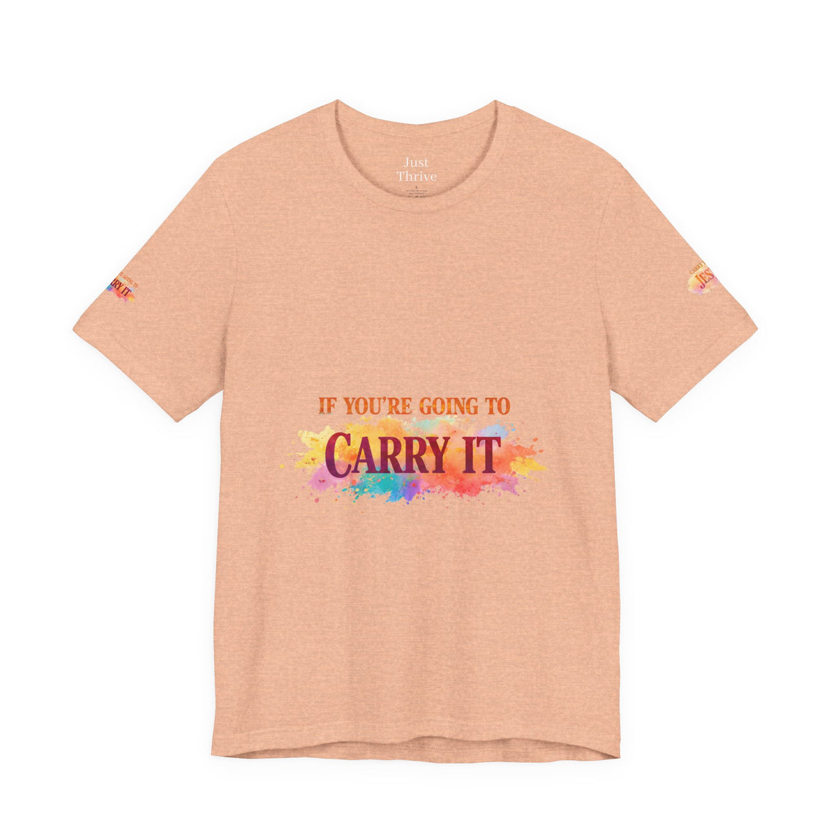Carry It to Jesus Tee — Christian Faith Inspirational T‑Shirt