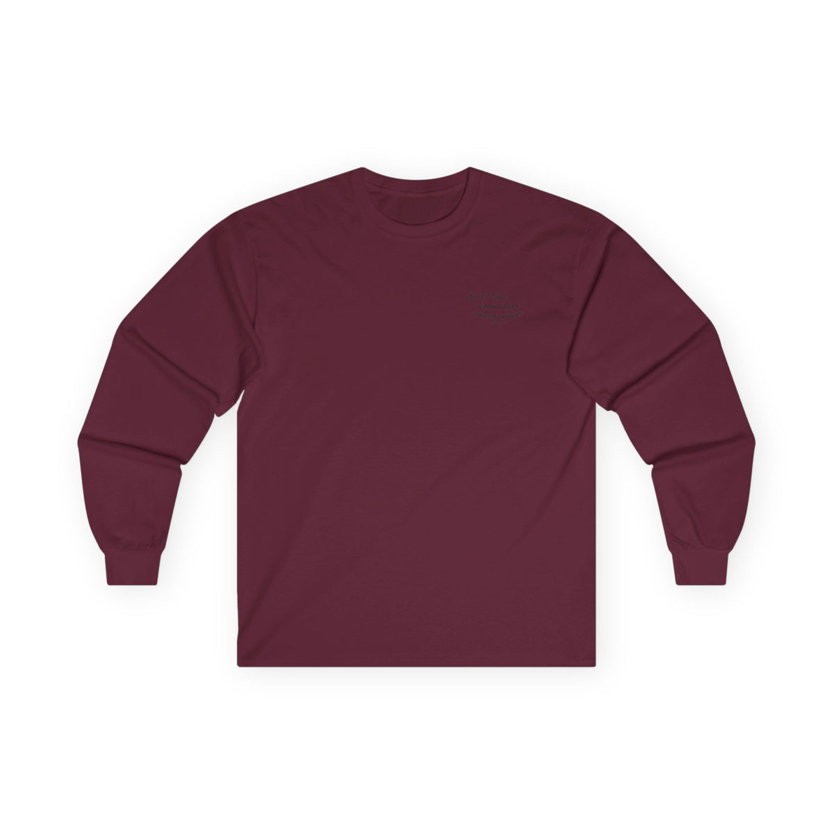 Long Sleeve Tee — "Good Works for God’s Glory" Christian Faith Shirt (Matthew 5:16)