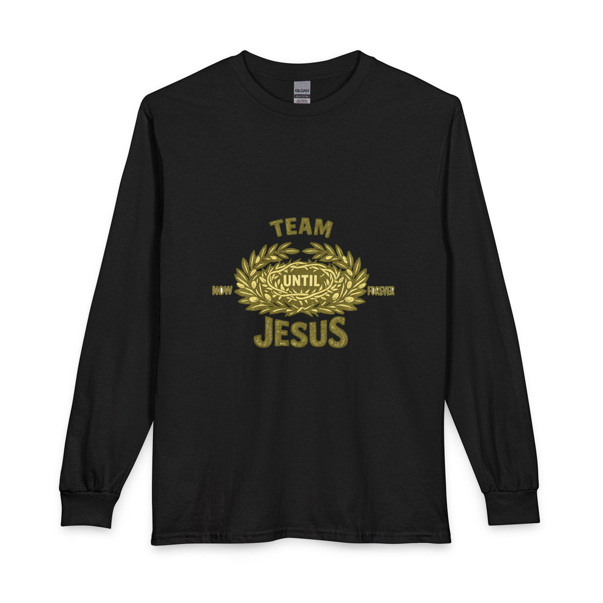 Team Jesus Long Sleeve Shirt — Now Until Forever Christian Tee