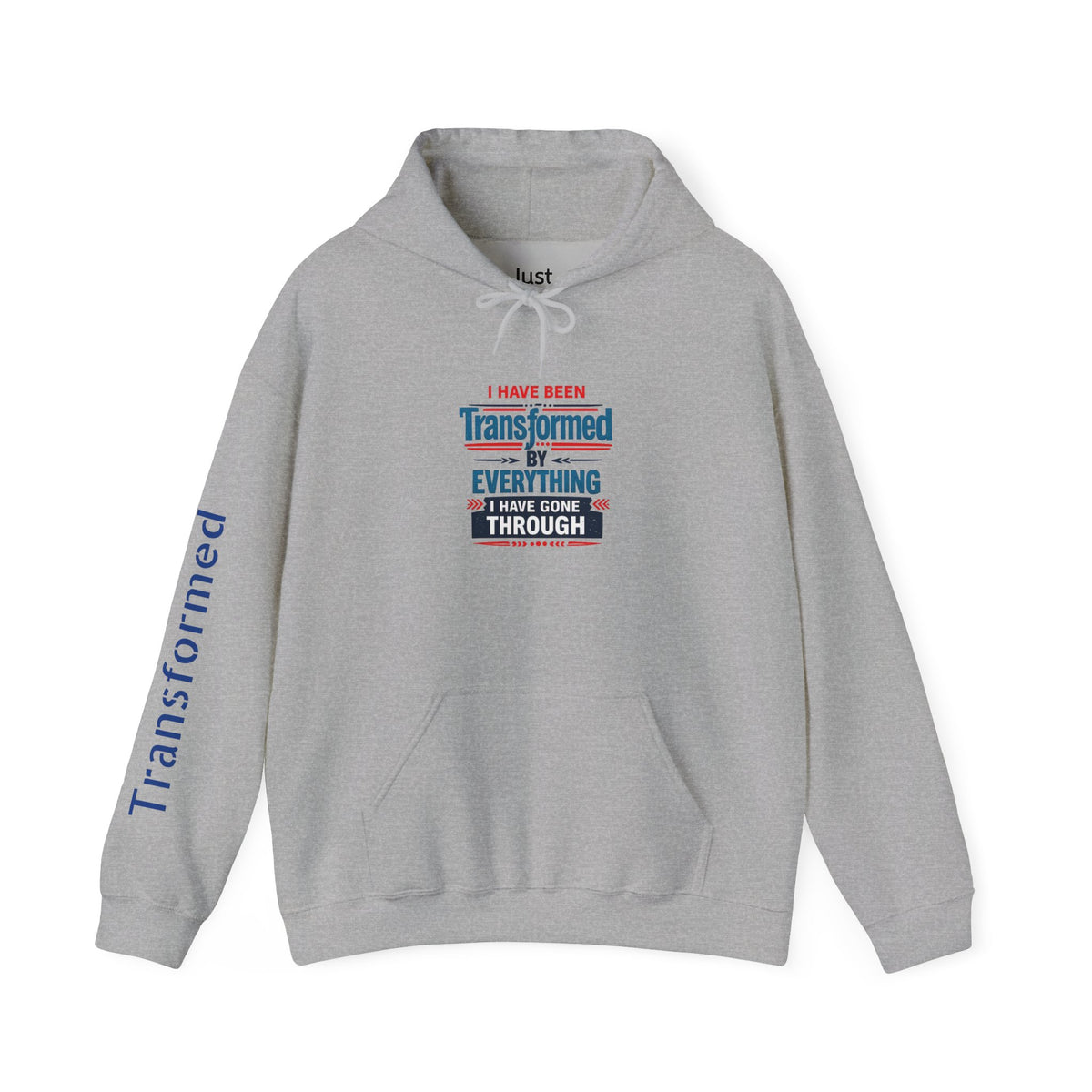 Transformed By God Hoodie — Christian Faith Inspirational Pullover